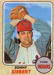 1968 Topps Baseball Cards      295     Sonny Siebert